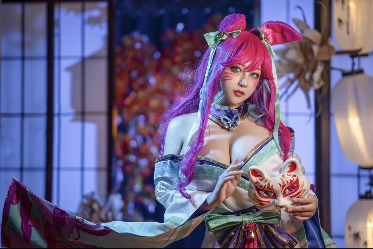 英雄联盟 灵魂莲华 阿狸 - KANEKO_咔喵